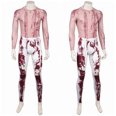 Him(2025) Cameron Cade Tenue Blanche Taché de Sang Cosplay Costume