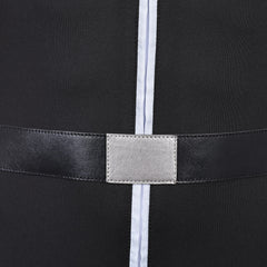 Homme Les Bad Guys 2(2025) M. Loup Tenue Noire avec Cape Cosplay Costume