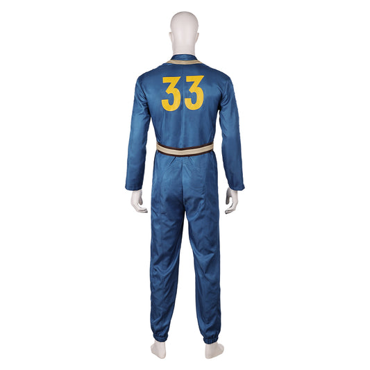 Homme TV Fallout(2024) Lucy Vault 33 Combinaison d'Abri Cosplay Costume Ver.3