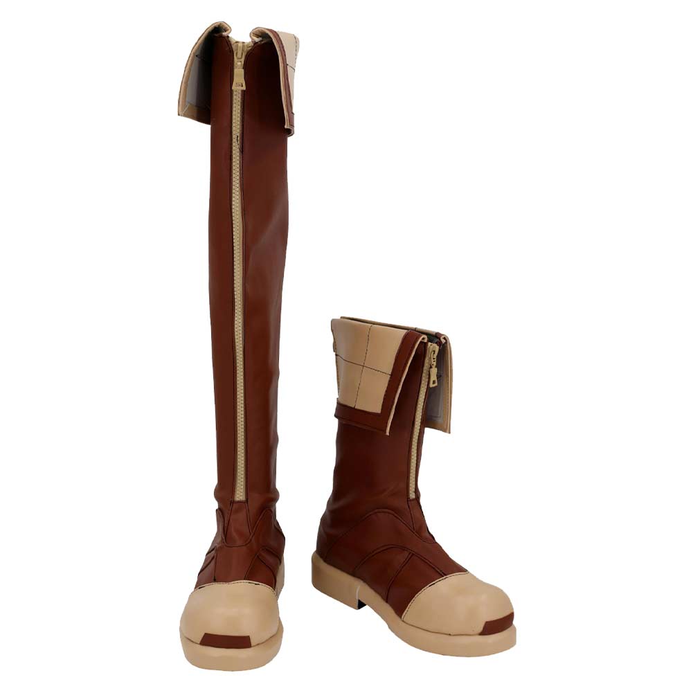 Honkai: Star Rail Bronya Cosplay Chaussures Marrons