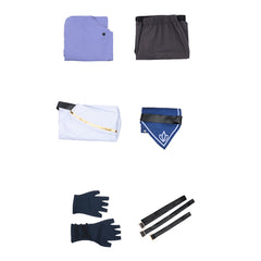 Honkai: Star Rail Phainon Adolescent Tenue Noire et Violette Cosplay Costume