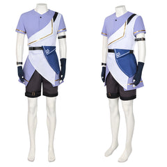Honkai: Star Rail Phainon Adolescent Tenue Noire et Violette Cosplay Costume