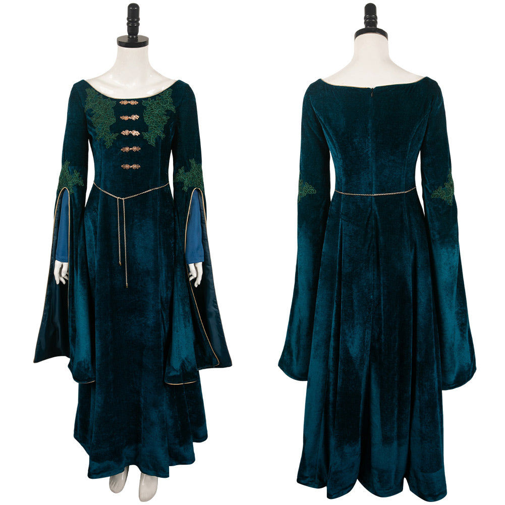House of the Dragon Alicent Hightower Robe Verte Cosplay Costume