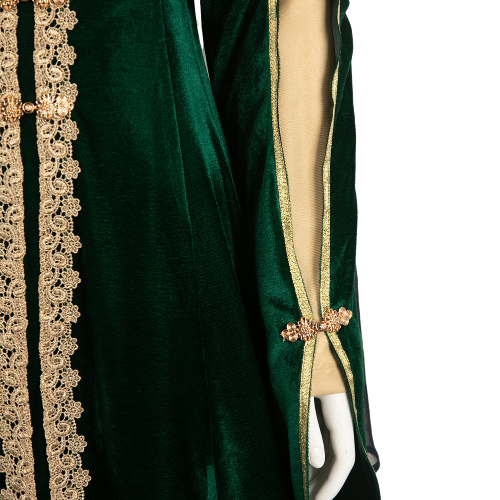 House of The Dragon Alicent Hightower Tenue Verte Cosplay Costume