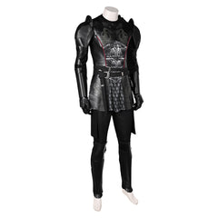 House of The Dragon Daemon Targaryen Combattant Tenue Noire Cosplay Costume