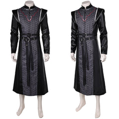 House of The Dragon Daemon Targaryen Tenue Noire Cosplay Costume