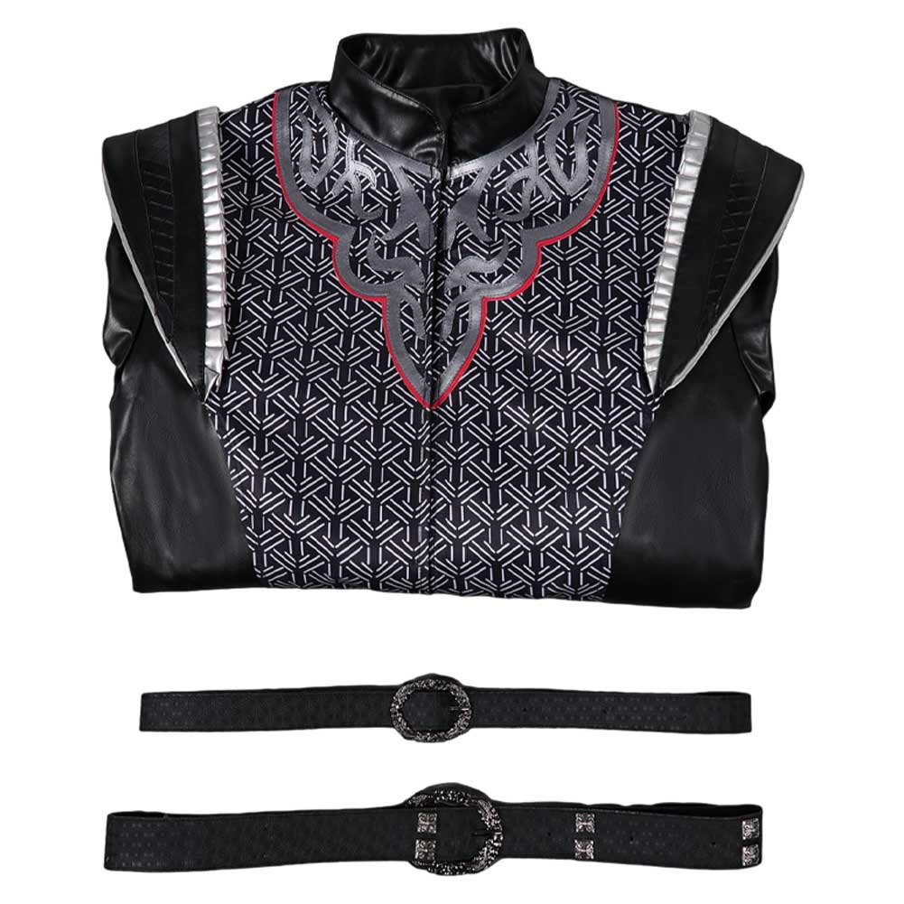 House of The Dragon Daemon Targaryen Tenue Noire Cosplay Costume