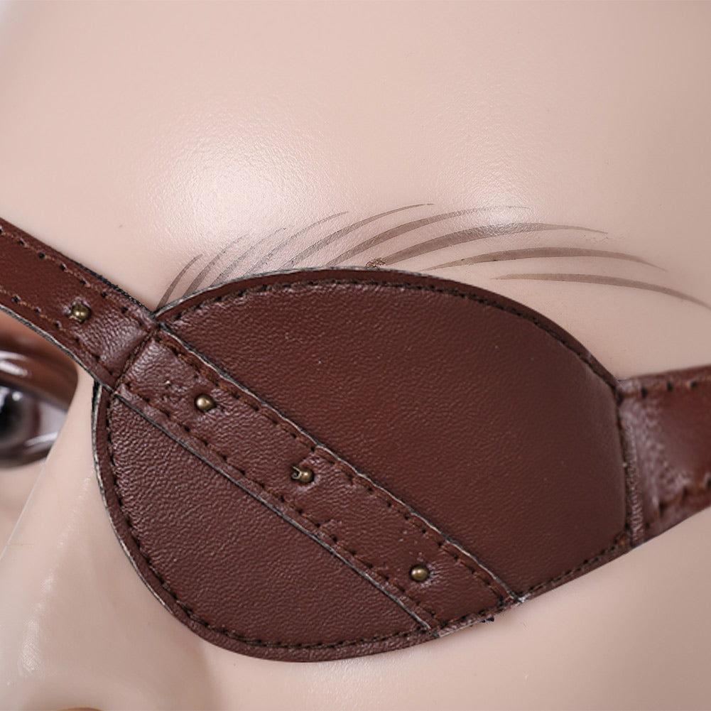 House of The Dragon Prince Aemond Targaryen Blindage d'Œil+Ceinture Cosplay Accessoires