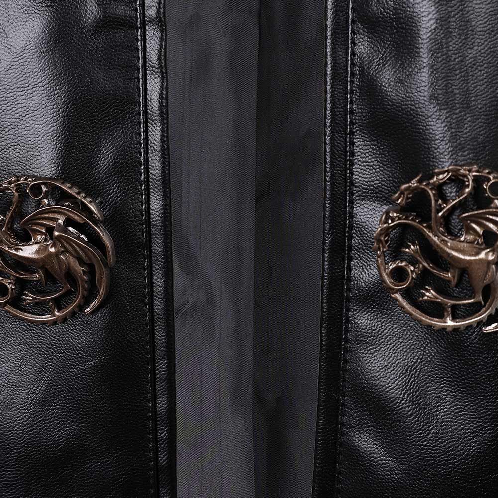 House of The Dragon Prince Aemond Targaryen Cape+Masque pour Les Yeux Cosplay Costume