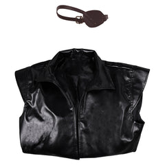 House of The Dragon Prince Aemond Targaryen Cape+Masque pour Les Yeux Cosplay Costume