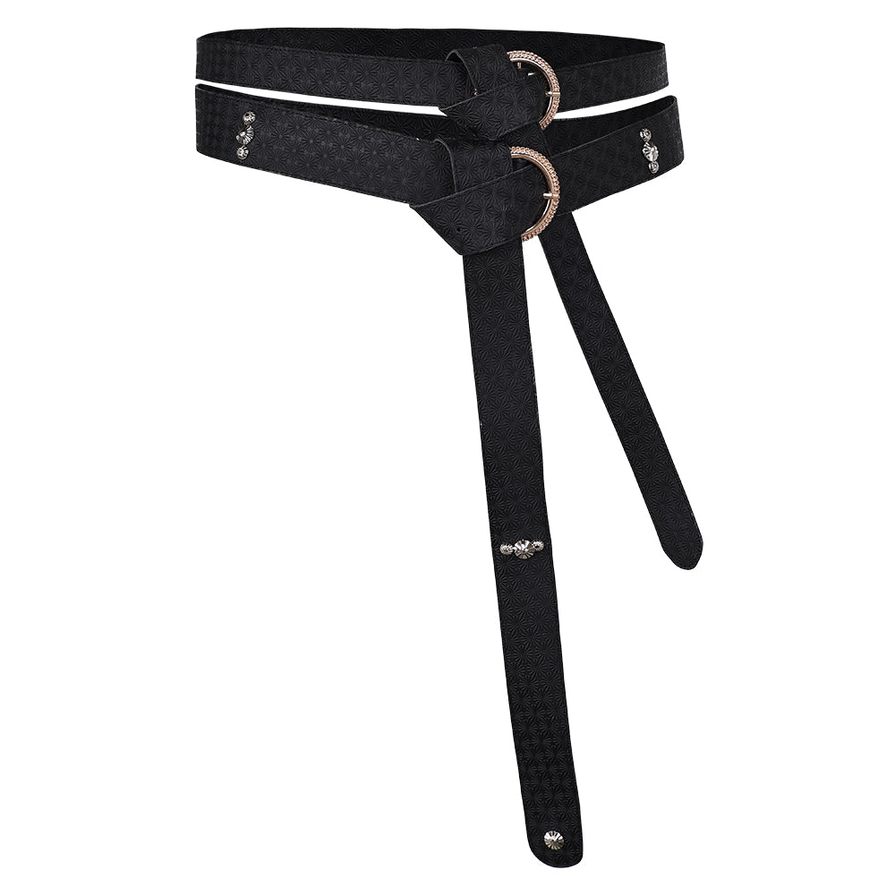 House of The Dragon Prince Aemond Targaryen Masque pour Les Yeux+Ceinture Cosplay Accessoire