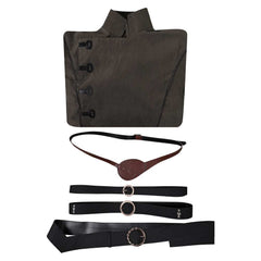 House of The Dragon Prince Aemond Targaryen Tenue Grise Cosplay Costume