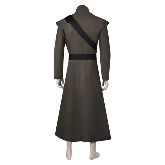 House of The Dragon Prince Aemond Targaryen Tenue Grise Cosplay Costume