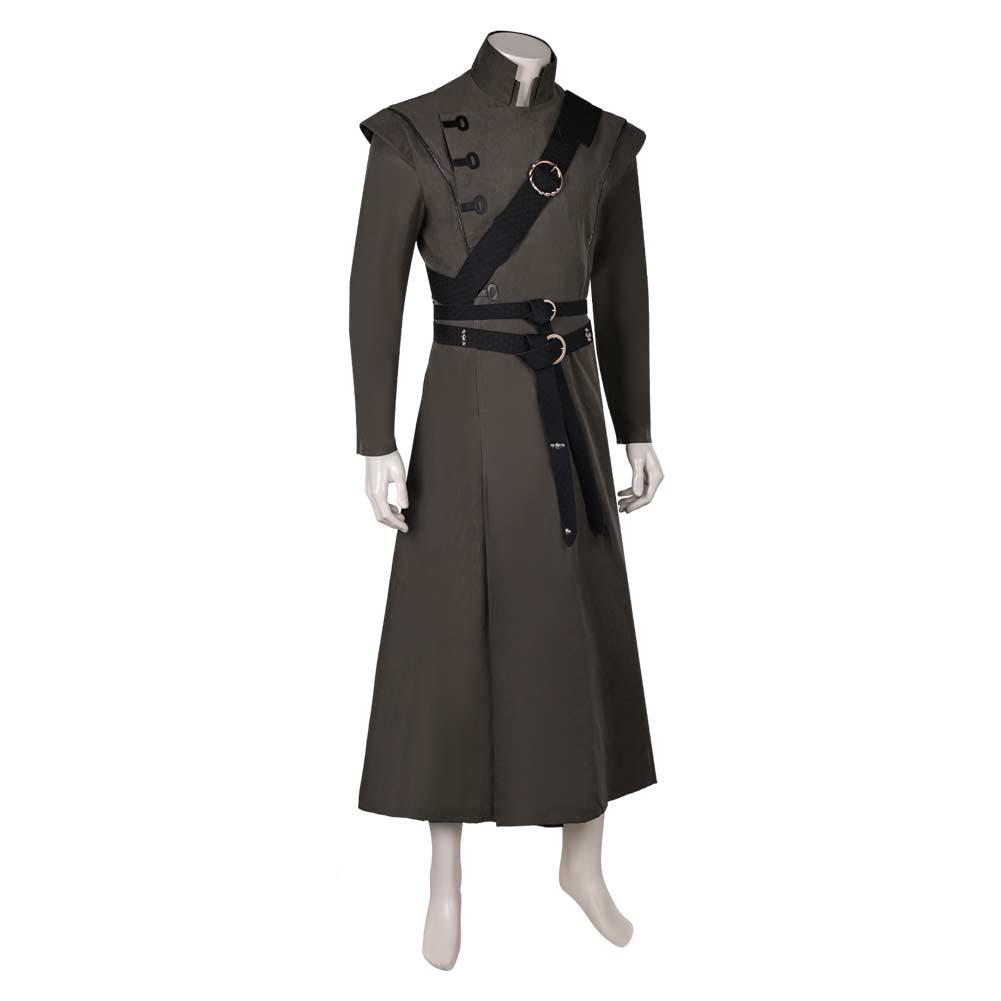 House of The Dragon Prince Aemond Targaryen Tenue Grise Cosplay Costume