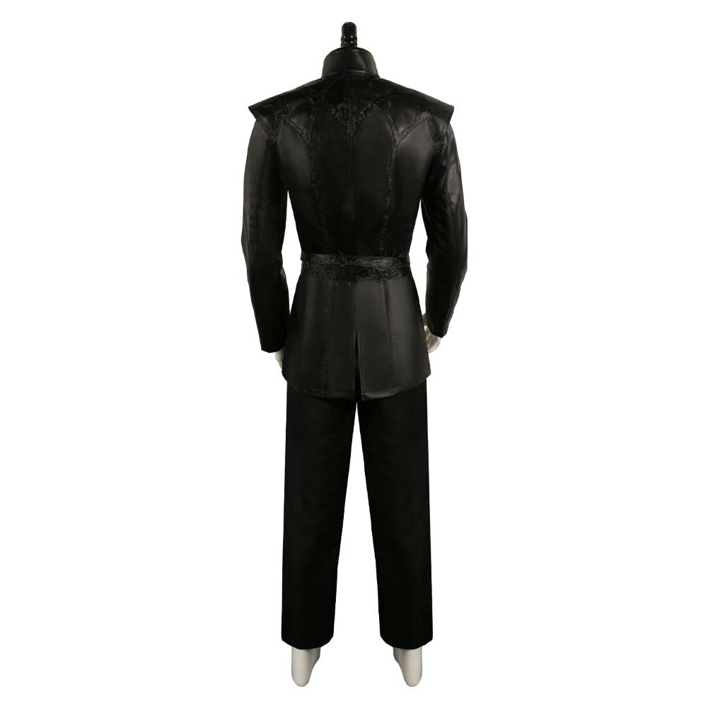 House of The Dragon Prince Aemond Targaryen Tenue Noire Cosplay Costume