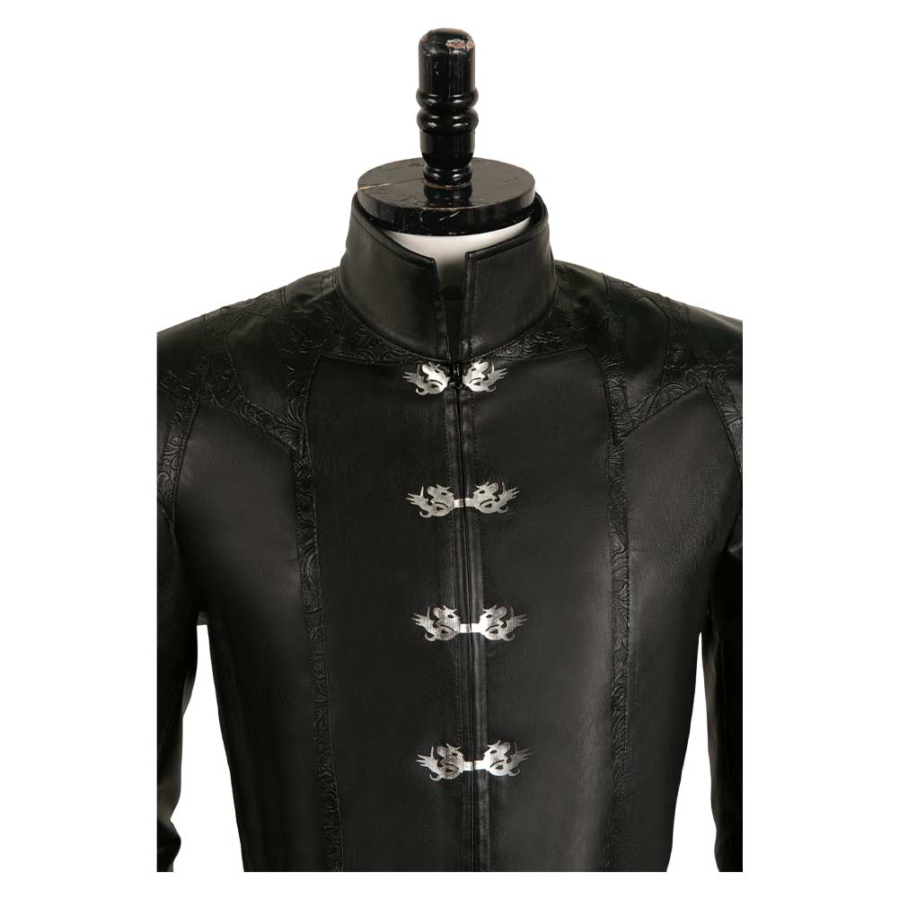 House of The Dragon Prince Aemond Targaryen Tenue Noire Cosplay Costume