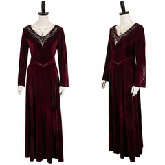 House of The Dragon Rhaenyra Targaryen Robe Rouge Cosplay Costume