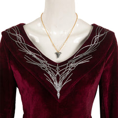 House of The Dragon Rhaenyra Targaryen Robe Rouge Cosplay Costume