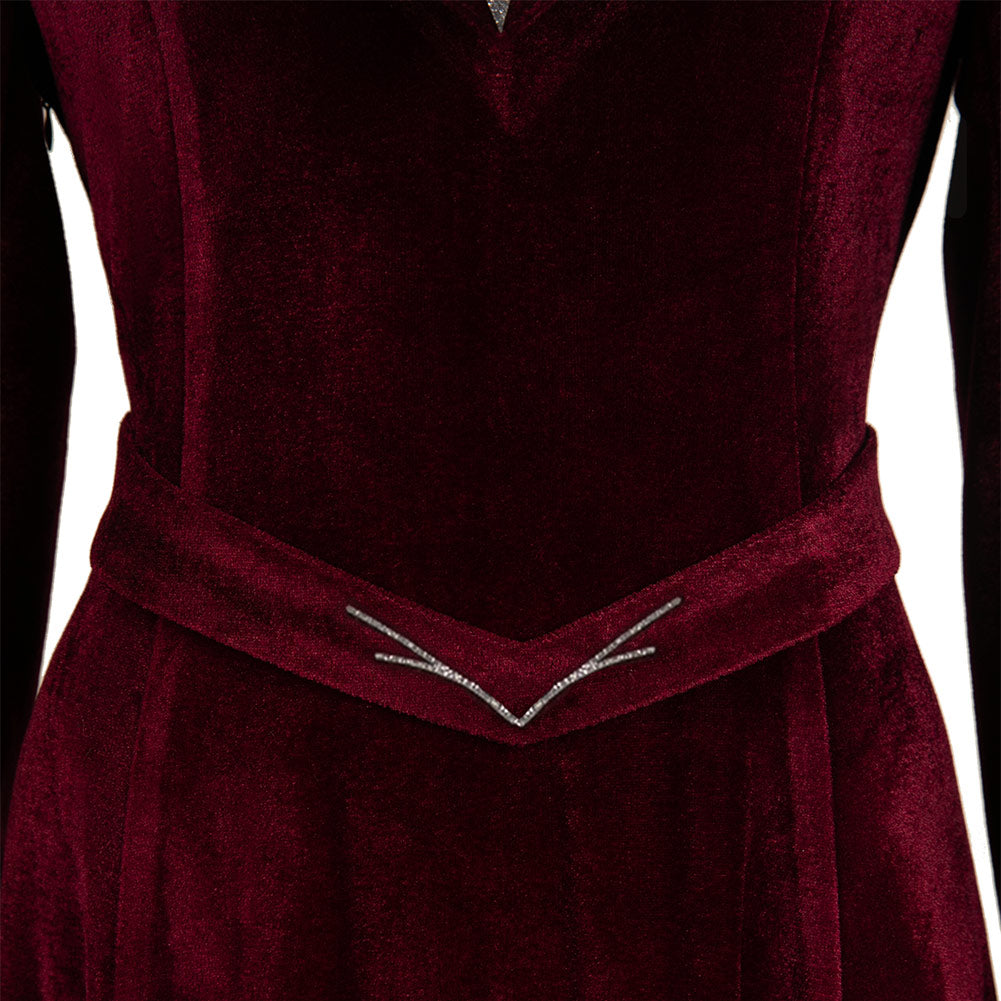 House of The Dragon Rhaenyra Targaryen Robe Rouge Cosplay Costume