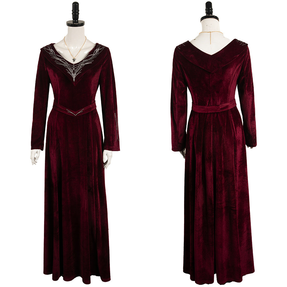 House of The Dragon Rhaenyra Targaryen Robe Rouge Cosplay Costume
