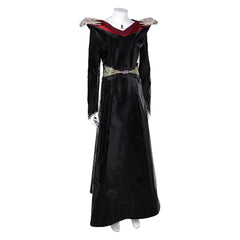 House of The Dragon Rhaenys Targaryen Robe Noire Cosplay Costume