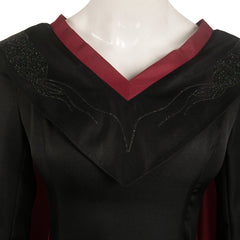 House of the Dragon Rhaenys Targaryen Tenue Noire Cosplay Costume