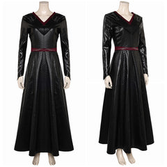 House of The Dragon Rhaenys Targaryen Tenue Noire Sans Cape Cosplay Costume