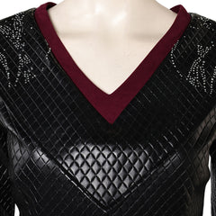 House of The Dragon Rhaenys Targaryen Tenue Noire Sans Cape Cosplay Costume