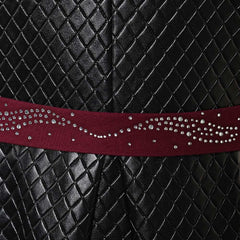 House of The Dragon Rhaenys Targaryen Tenue Noire Sans Cape Cosplay Costume