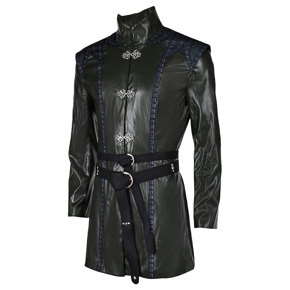 House of The Dragon Saison 2 Aemond Targaryen Veste Verte Cosplay Costume