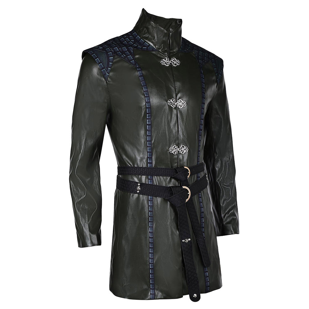 House of The Dragon Saison 2 Aemond Targaryen Veste Verte Cosplay Costume