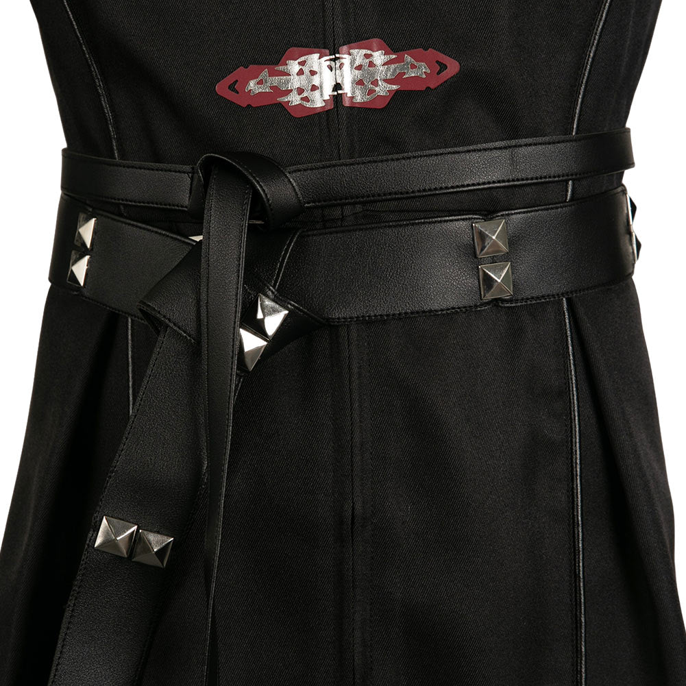 House of The Dragon Saison 2 Daemon Targaryen Tenue Noire Cosplay Costume