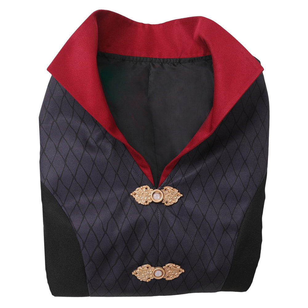 House of The Dragon Saison 2 Rhaenyra Targaryen Robe Noire Médiévale Cosplay Costume Vintage