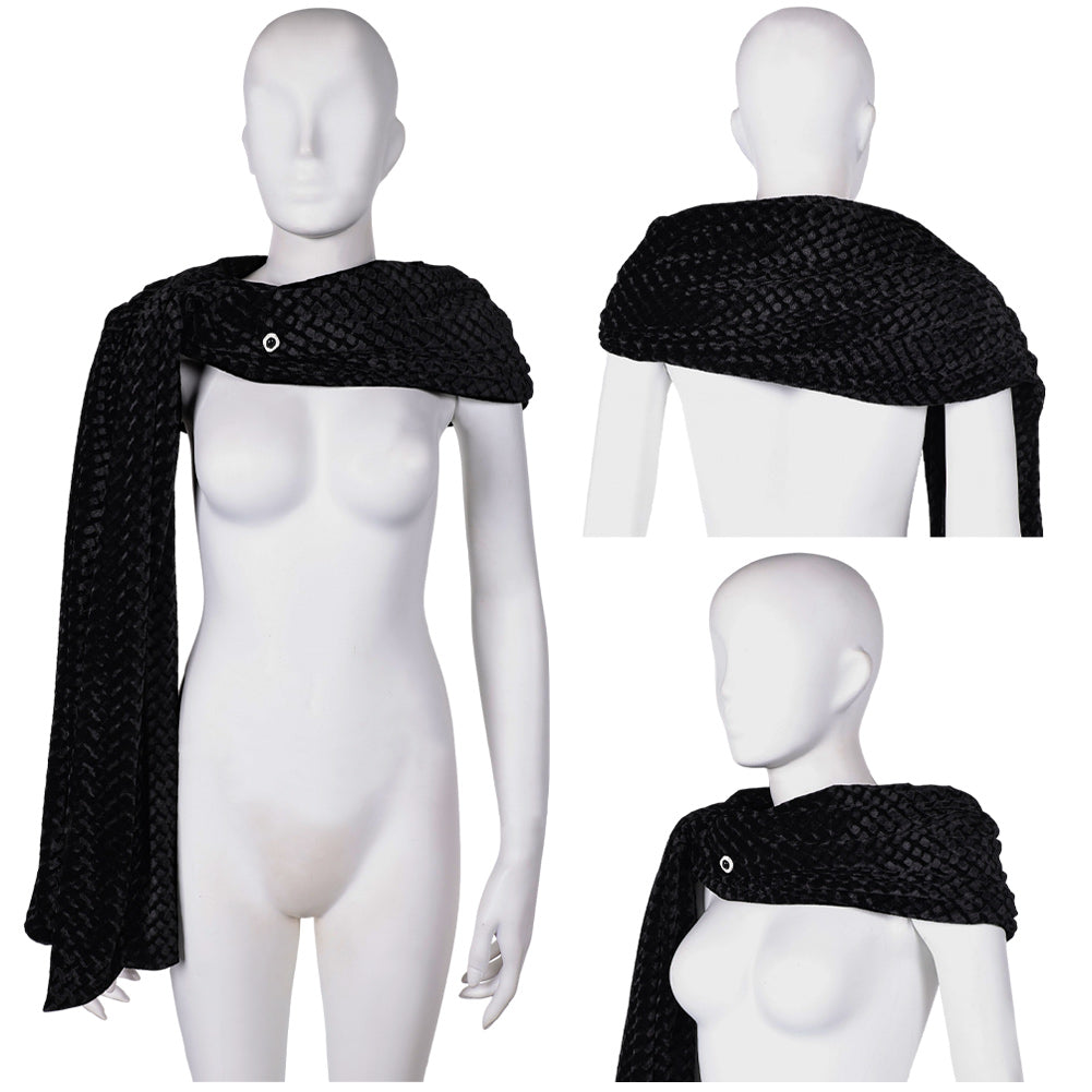 House of The Dragon Saison 2 Rhaenys Targaryen Foulard Médiéval Cosplay Accessoire Vintage