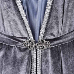 House of The Dragon Saison 2 Rhaenys Targaryen Robe Gris Médiévale Cosplay Costume Vintage