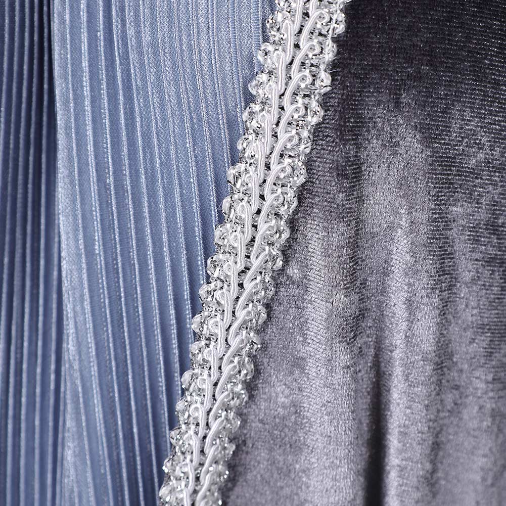 House of The Dragon Saison 2 Rhaenys Targaryen Robe Gris Médiévale Cosplay Costume Vintage