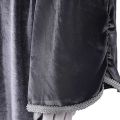 House of The Dragon Saison 2 Rhaenys Targaryen Robe Gris Médiévale Cosplay Costume Vintage