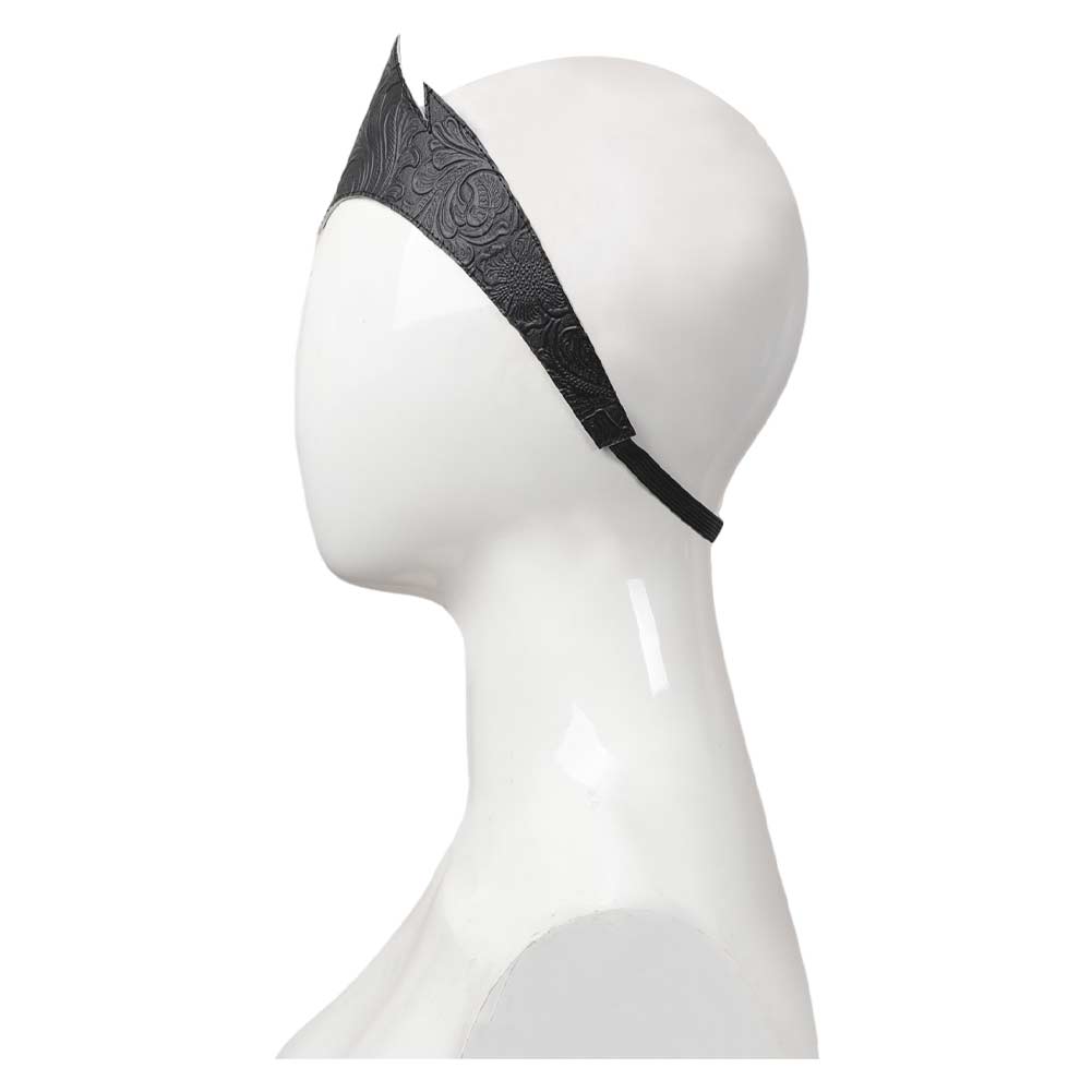 House of The Dragon Saison 2 Rhaenys Targaryen Tenue Rouge en Cuir Médiéval Cosplay Costume Vintage