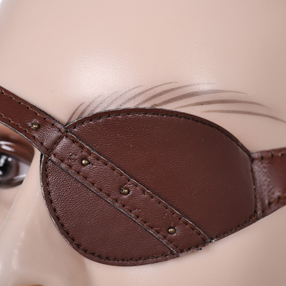 House of The Dragon Sasion 2 Aemond Targaryen Blindage d'Œil+Ceinture Cosplay Accessoires