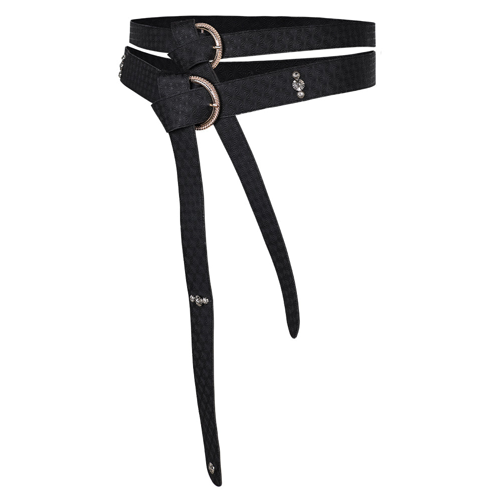 House of The Dragon Sasion 2 Aemond Targaryen Blindage d'Œil+Ceinture Cosplay Accessoires