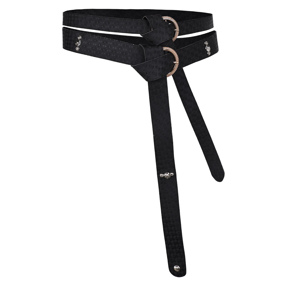 House of The Dragon Sasion 2 Aemond Targaryen Blindage d'Œil+Ceinture Cosplay Accessoires