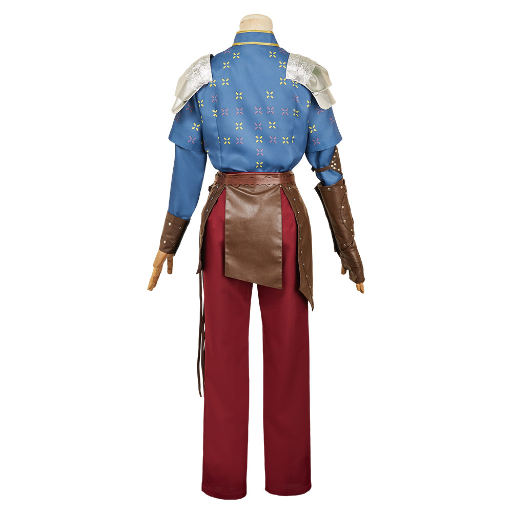 How to Train Your Dragon(2025) Astrid Tenue Bleue et Rouge Cosplay Costume