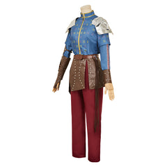 How to Train Your Dragon(2025) Astrid Tenue Bleue et Rouge Cosplay Costume