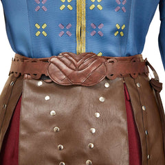 How to Train Your Dragon(2025) Astrid Tenue Bleue et Rouge Cosplay Costume