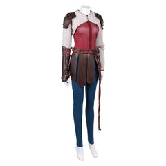 How to Train Your Dragon(2025) Astrid Tenue de Gilet Rouge Cosplay Costume