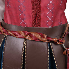 How to Train Your Dragon(2025) Astrid Tenue de Gilet Rouge Cosplay Costume