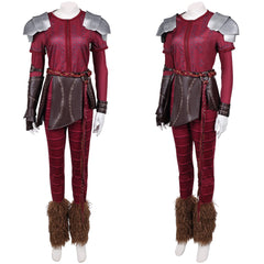 How to Train Your Dragon(2025) Astrid Tenue Rouge Cosplay Costume