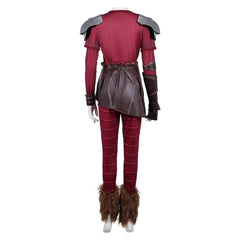 How to Train Your Dragon(2025) Astrid Tenue Rouge Cosplay Costume