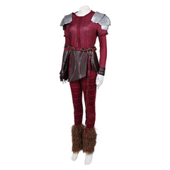 How to Train Your Dragon(2025) Astrid Tenue Rouge Cosplay Costume