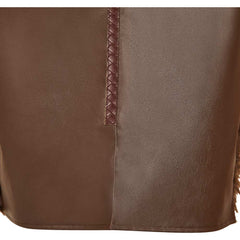 How to Train Your Dragon(2025) Hiccup Gilet en Peluche Marron Cosplay Costume